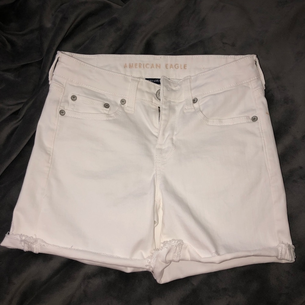 American eagle midi shorts size 4